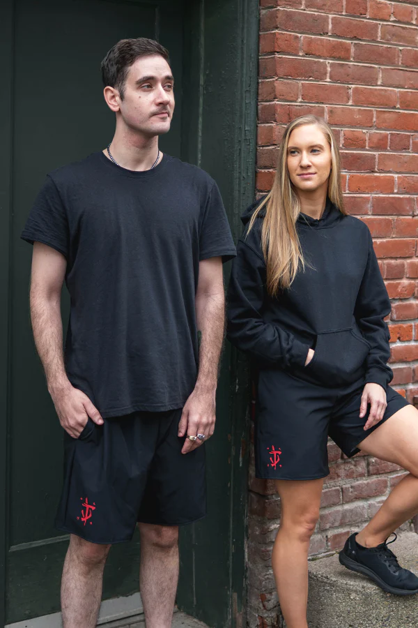 DOOM Run Like Hell Athletic Shorts - Image 2