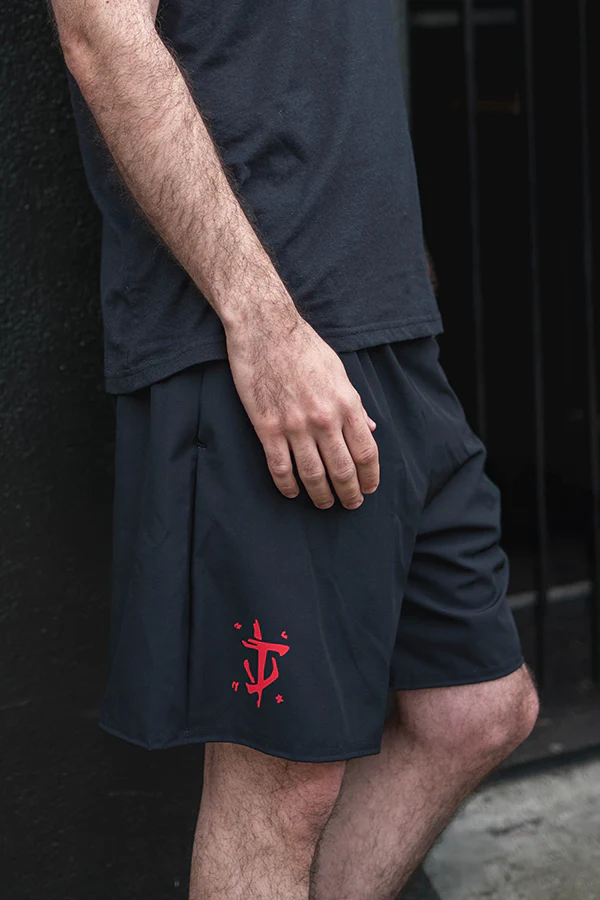 DOOM Run Like Hell Athletic Shorts - Image 5