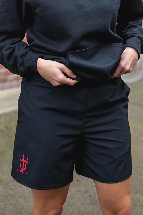 DOOM Run Like Hell Athletic Shorts - Image 9