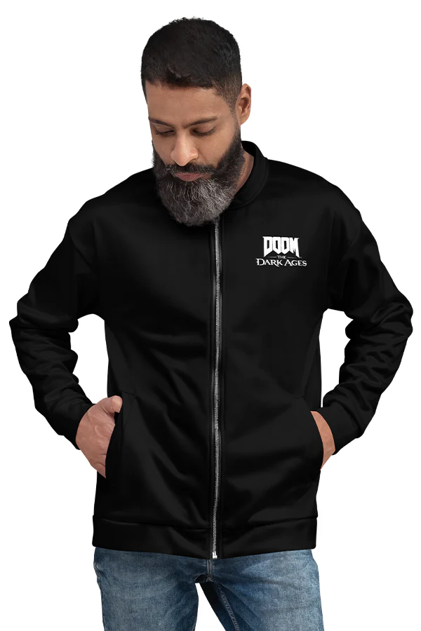 DOOM: The Dark Ages Luke Preece x Billelis Bomber Jacket - Image 3