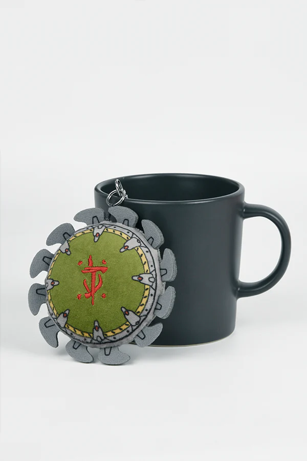 DOOM: The Dark Ages Shield Saw Plush Keychain - Image 5