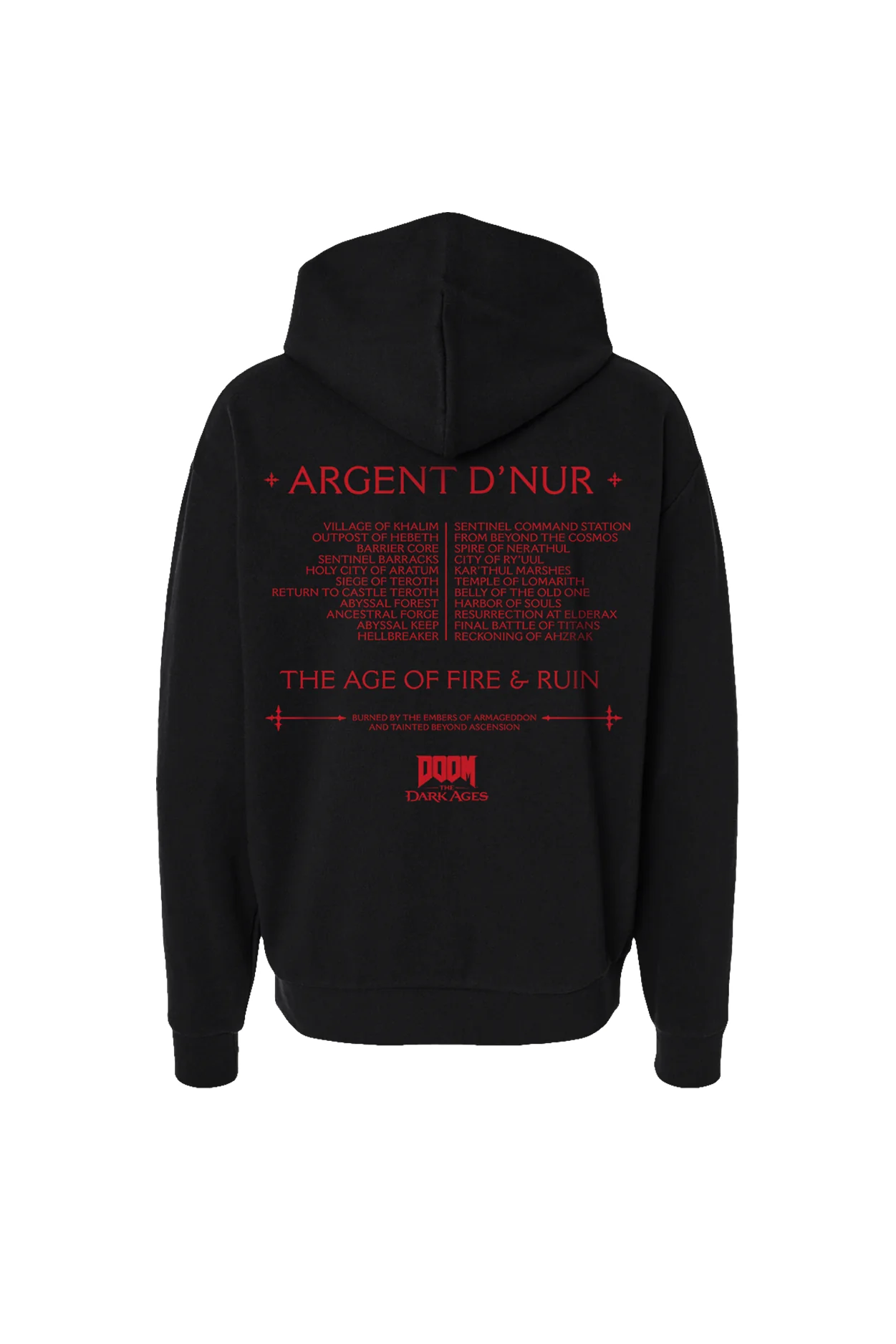 DOOM: The Dark Ages Slayer Tour Hoodie - Image 5