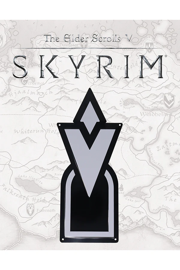 The Elder Scrolls Skyrim Quest Marker Tin Sign - Image 3