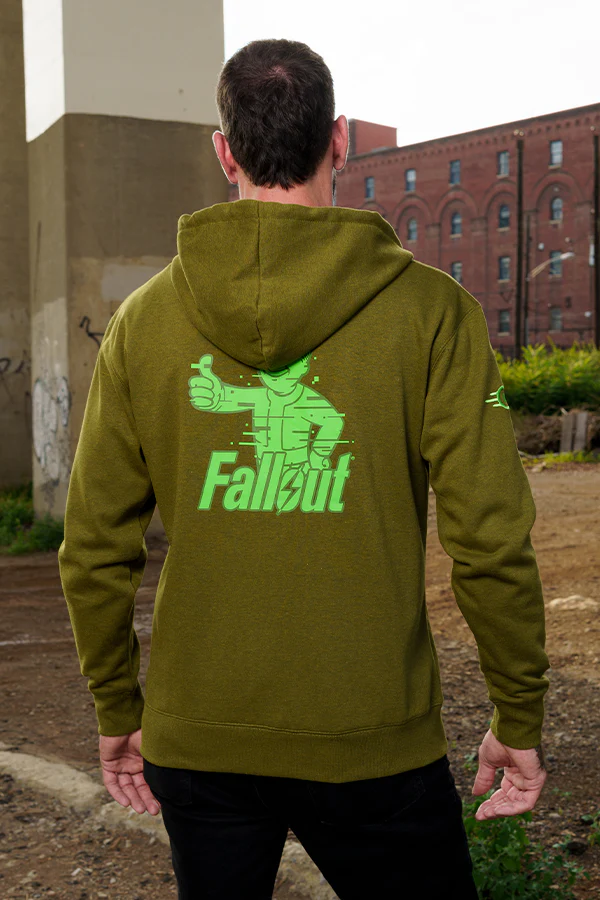Fallout Analog Pip-Boy Zip-Up Hoodie - Image 7