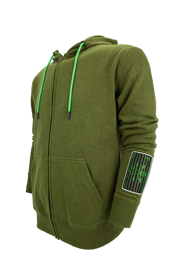 Fallout Analog Pip-Boy Zip-Up Hoodie - Image 9