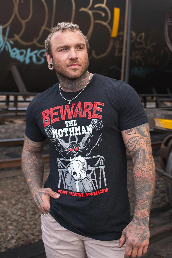 Fallout Beware The Mothman Tee - Image 2