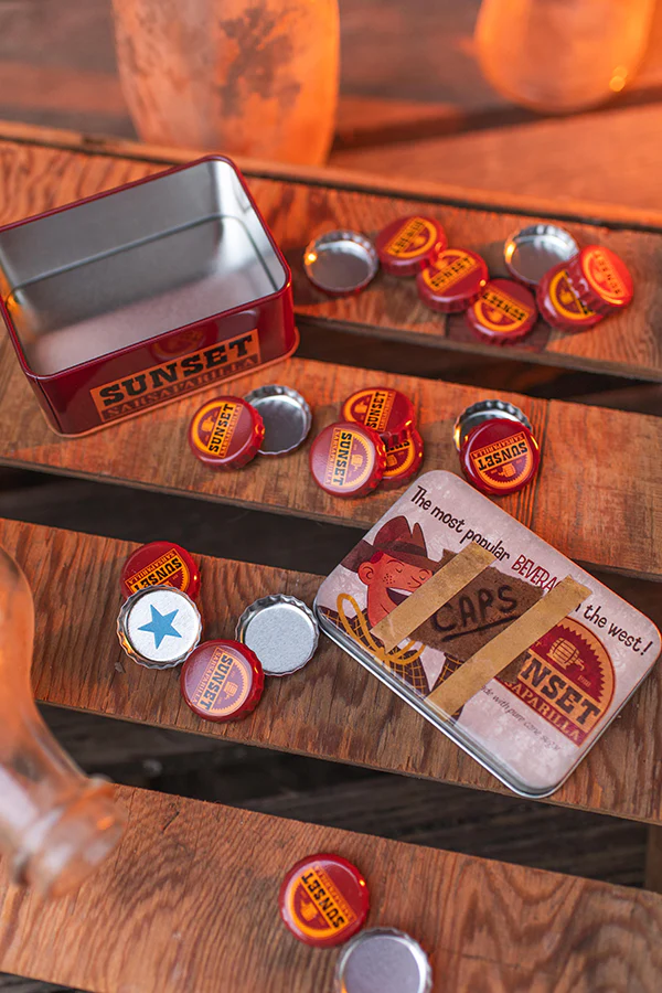 Fallout Bottlecap Series: Sunset Sarsaparilla with Collectible Tin - Image 2