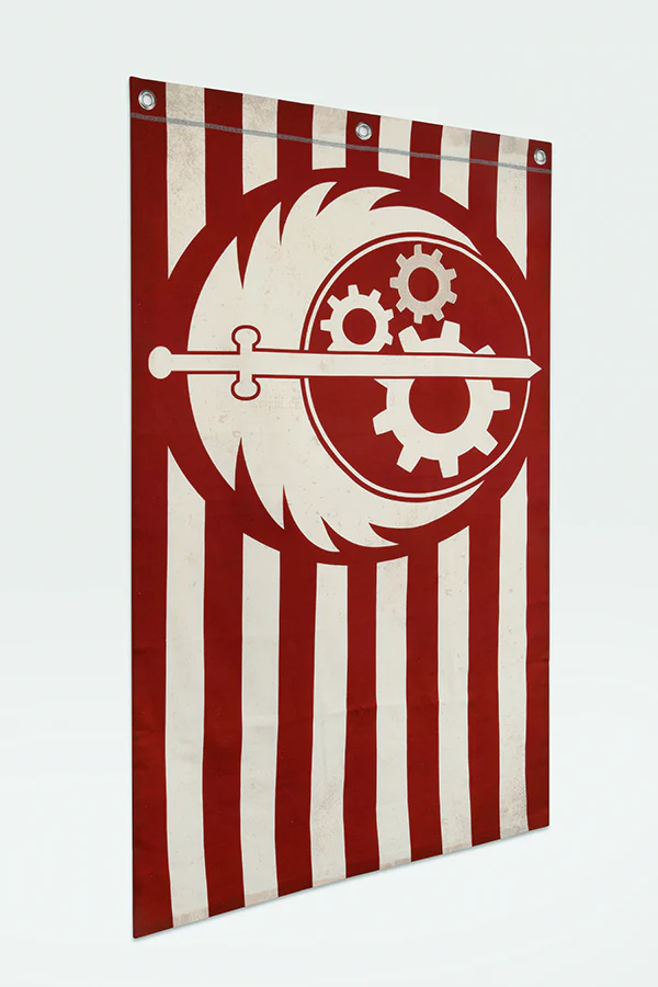 Fallout Brotherhood of Steel Canvas Banner - Image 3