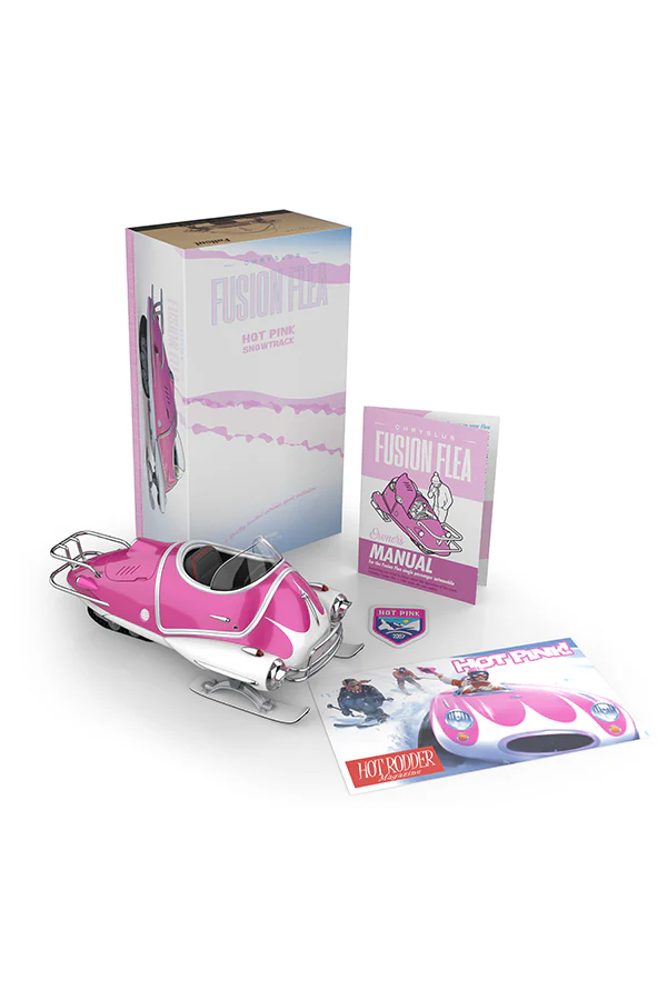 Fallout Hot Pink Snowtrack Flea Die-Cast Replica - Image 2