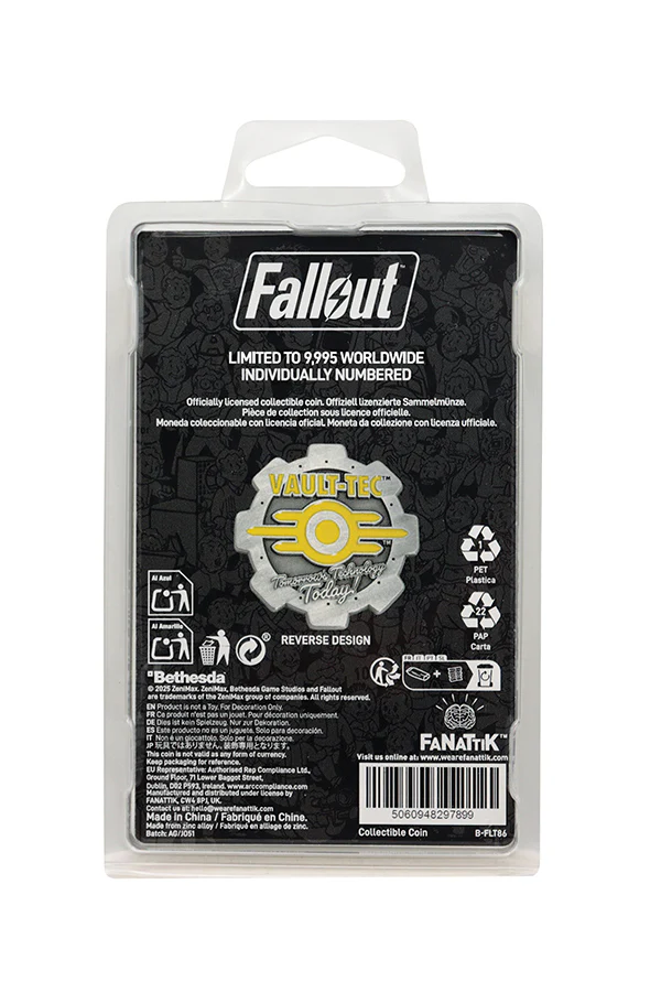 Fallout Limited Edition Vault 111 Door Coin - Image 7