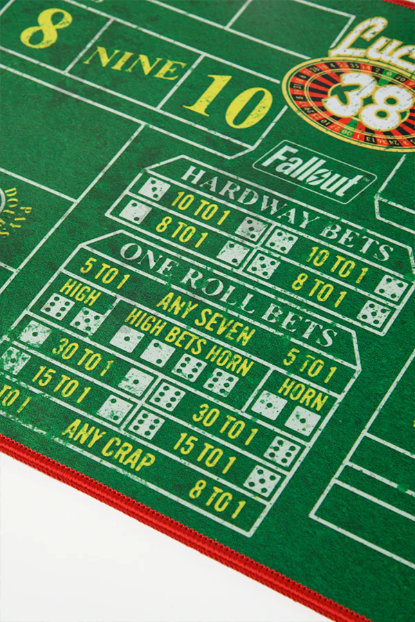 Fallout Lucky 38 Craps Table Oversized Mousepad - Image 9
