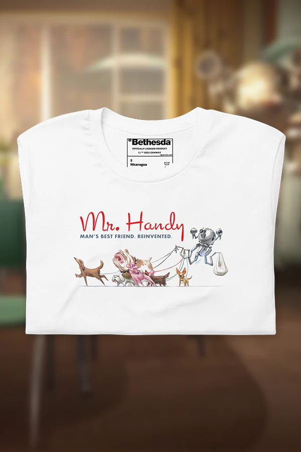 Fallout Meet Mr Handy Tee - Image 3