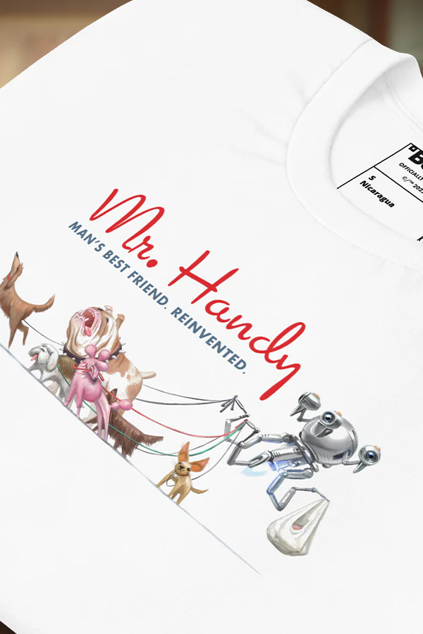 Fallout Meet Mr Handy Tee - Image 4