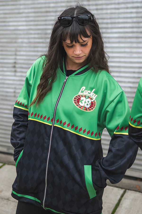 Fallout New Vegas Lucky 38 Bomber Jacket - Image 2