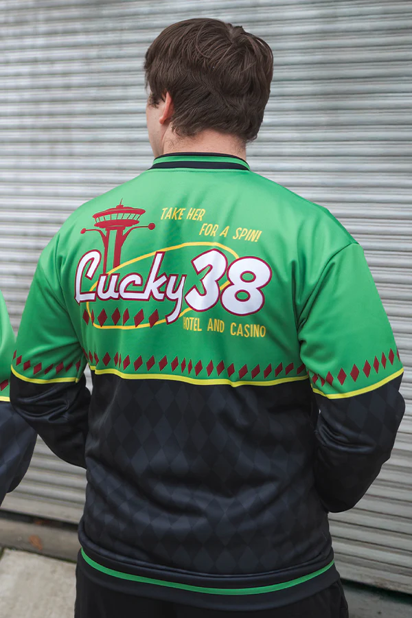 Fallout New Vegas Lucky 38 Bomber Jacket - Image 3