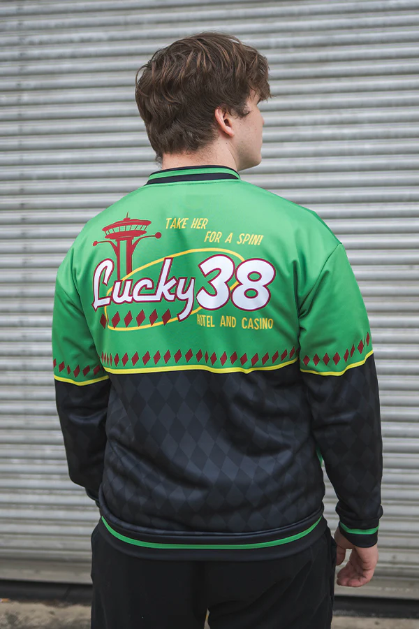 Fallout New Vegas Lucky 38 Bomber Jacket - Image 6