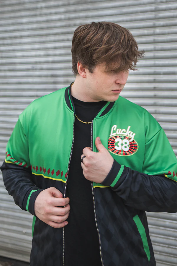 Fallout New Vegas Lucky 38 Bomber Jacket - Image 7