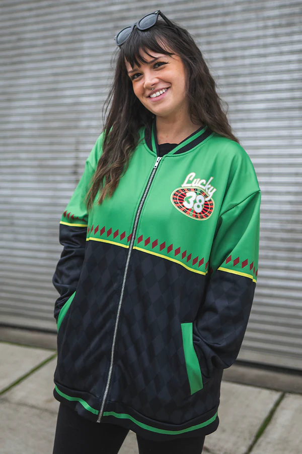 Fallout New Vegas Lucky 38 Bomber Jacket - Image 9