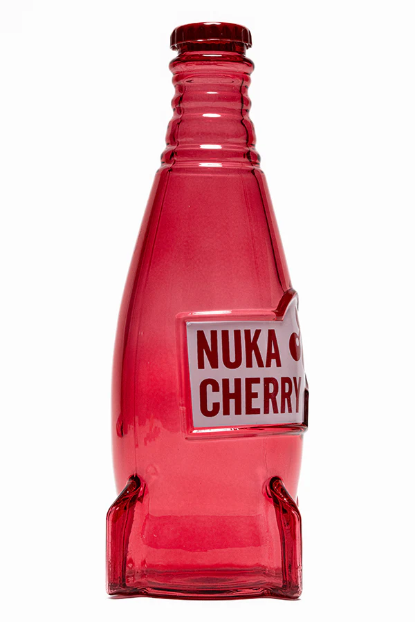 Fallout Nuka Cherry Glass Bottle & Caps - Image 4