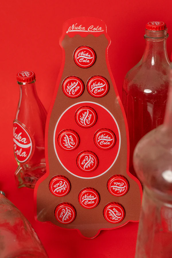 Fallout Nuka-Cola Magnetic Cap Display Board - Image 2