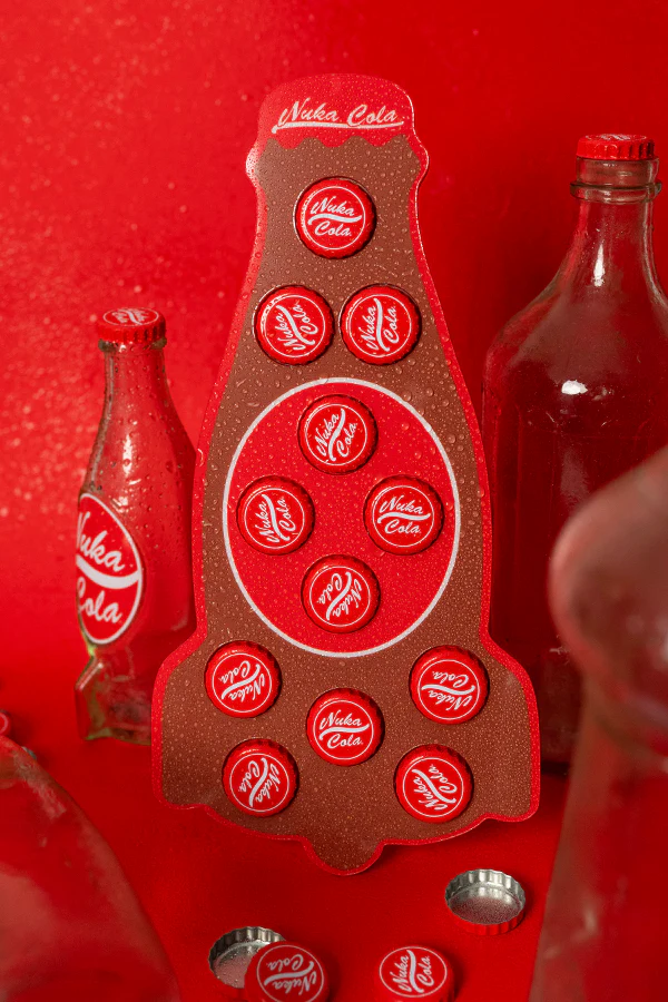 Fallout Nuka-Cola Magnetic Cap Display Board - Image 3