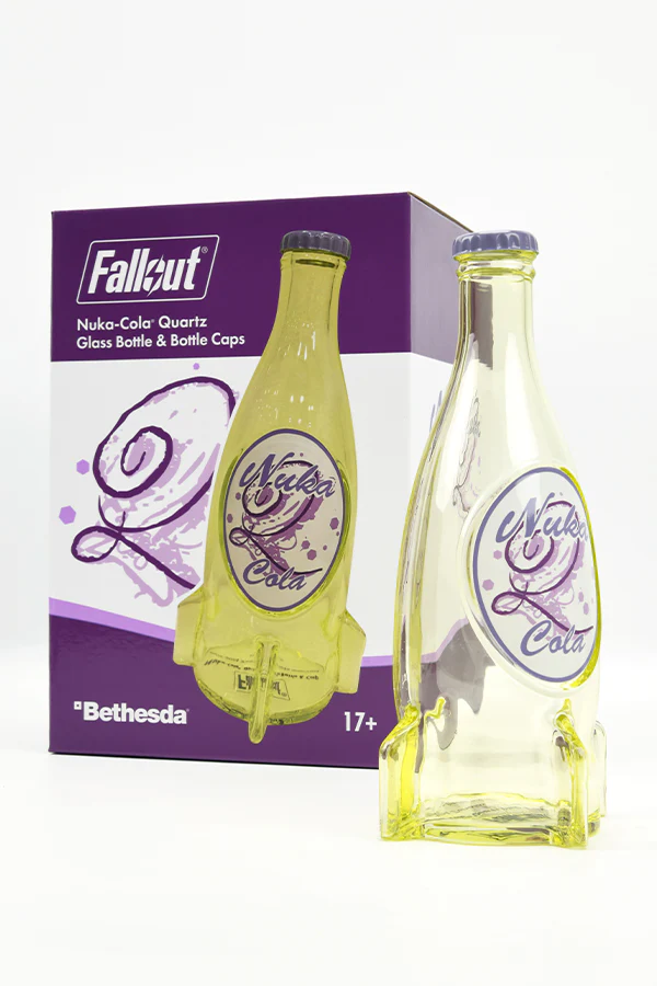 Fallout Nuka-Cola Quartz Glass Bottle & Caps - Image 2