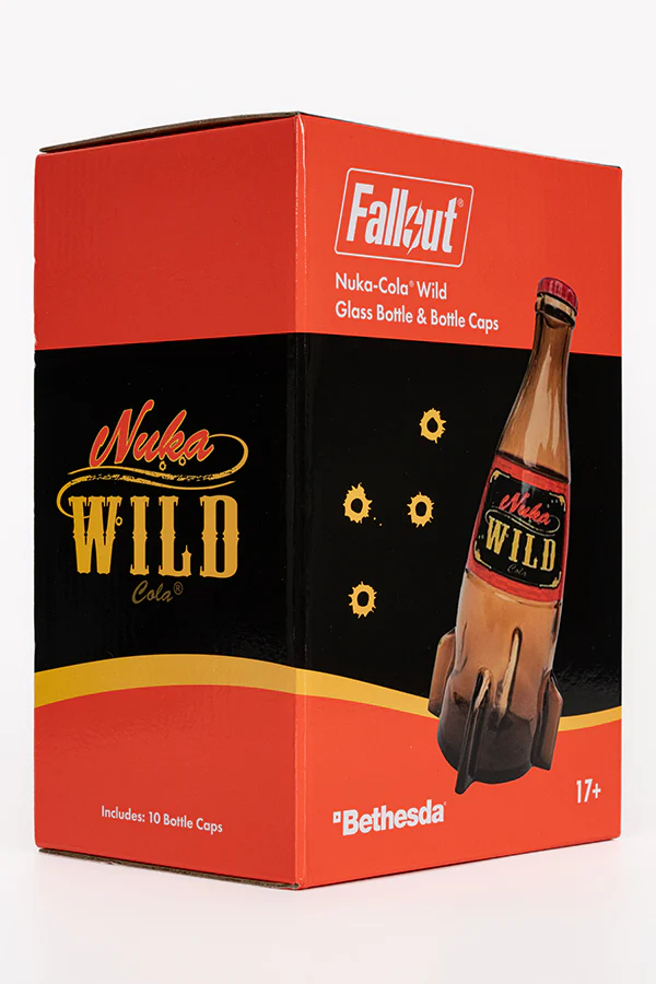 Fallout Nuka-Cola Wild Glass Bottle & Caps - Image 10