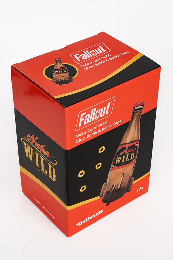 Fallout Nuka-Cola Wild Glass Bottle & Caps - Image 11