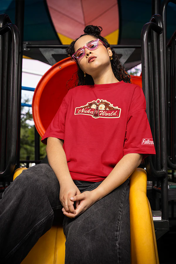 Fallout Nuka-World Logo Graphic Tee - Image 3
