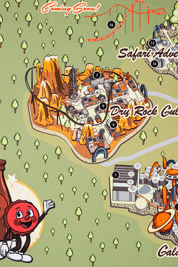 Fallout Nuka-World Oversized Mouse Pad - Image 8