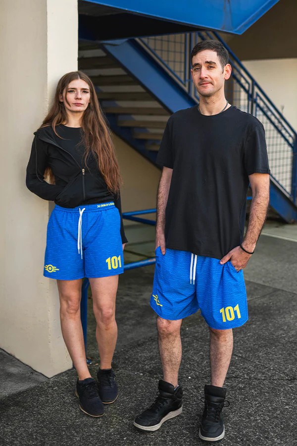 Fallout Vault 101 Athletic Shorts - Image 3