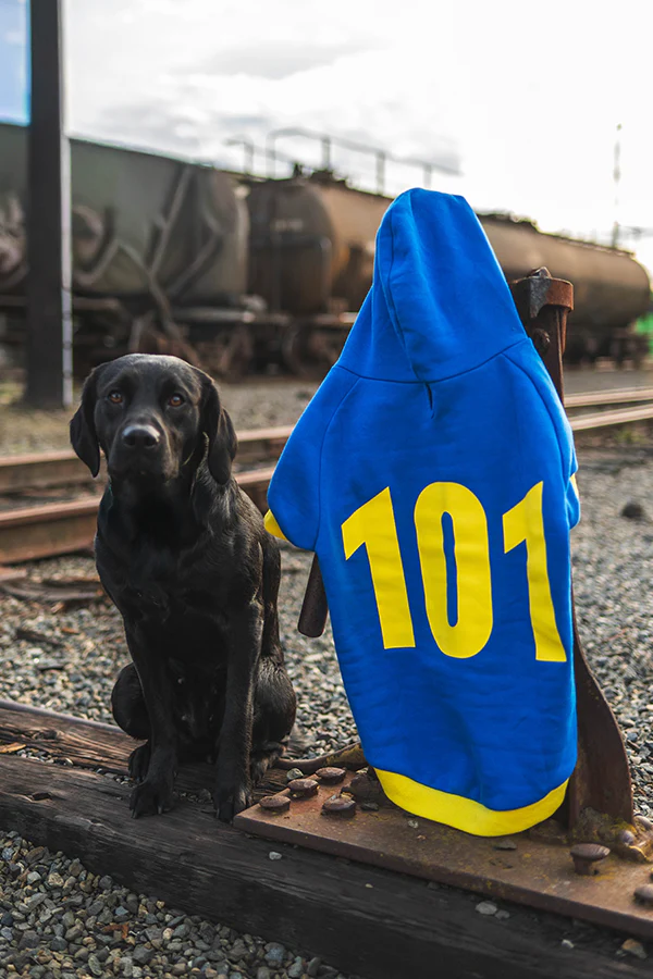 Fallout Vault 101 Pet Hoodie - Image 8