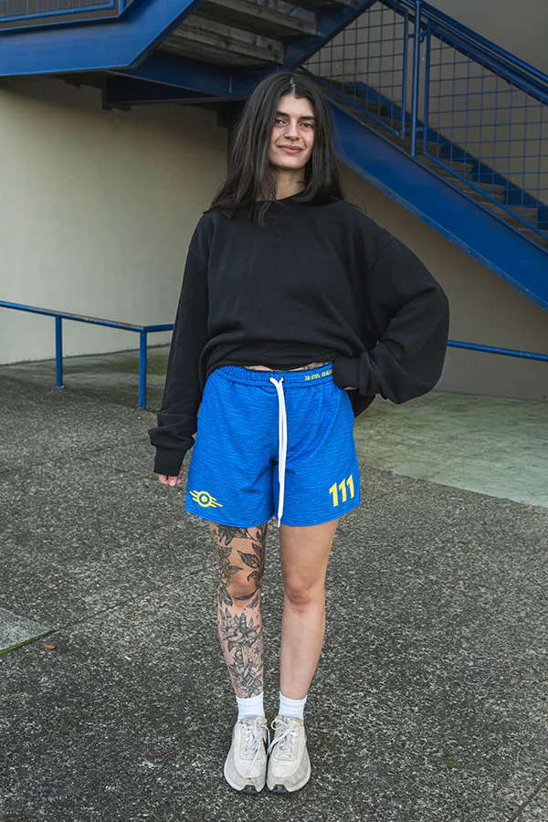 Fallout Vault 111 Athletic Shorts - Image 5