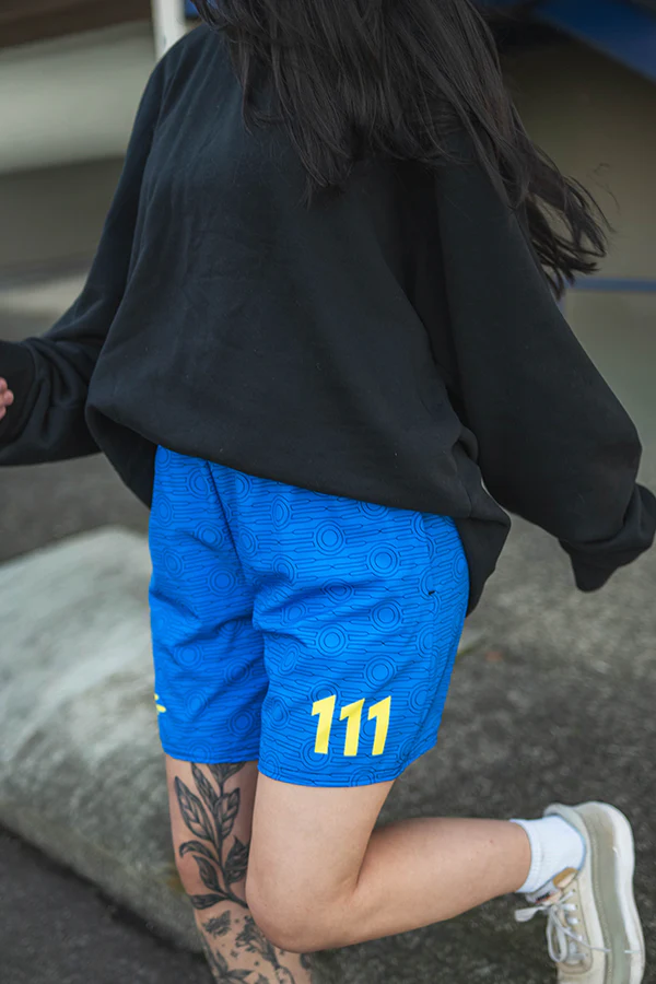 Fallout Vault 111 Athletic Shorts - Image 8