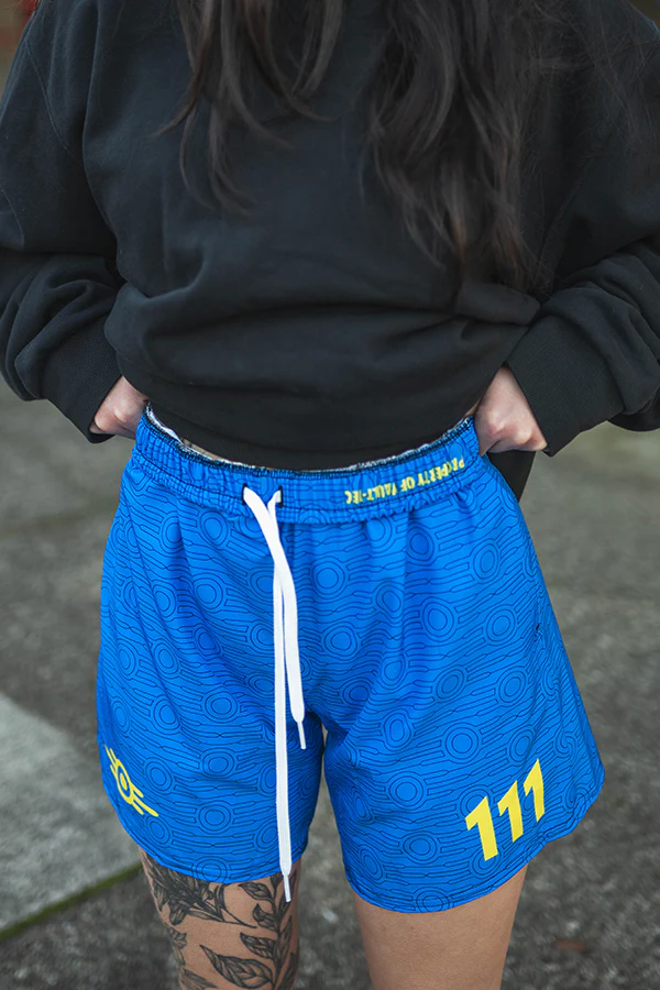Fallout Vault 111 Athletic Shorts - Image 9