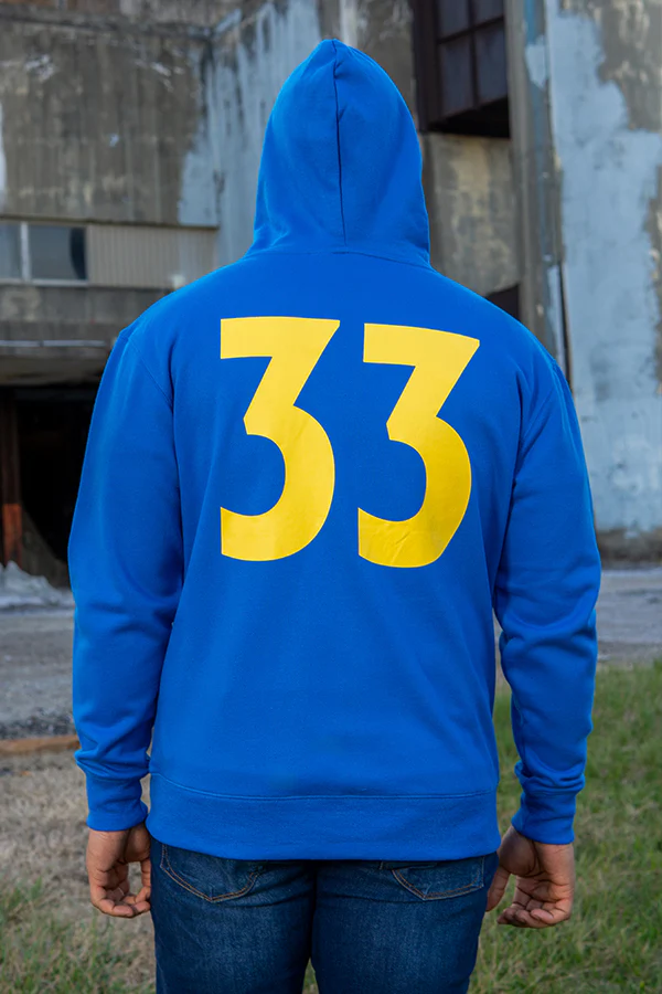 Fallout Vault 33 Zip-Up Hoodie - Image 4