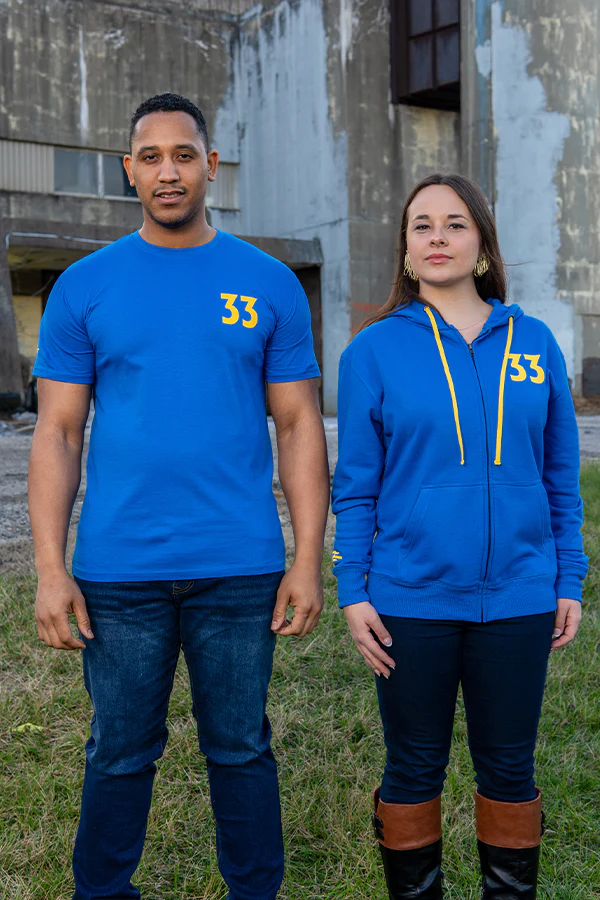 Fallout Vault 33 Zip-Up Hoodie - Image 7