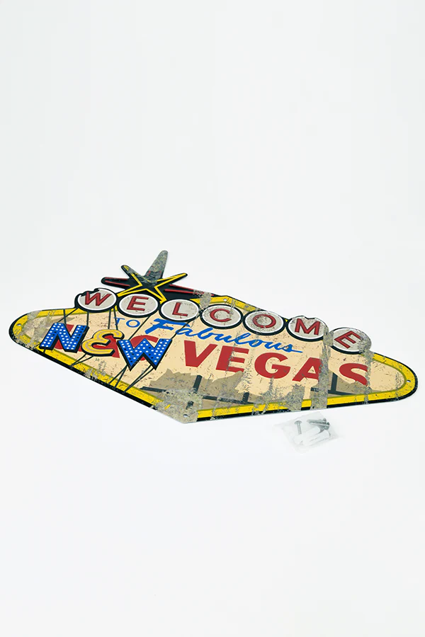 Fallout Welcome to New Vegas Metal Sign - Image 11
