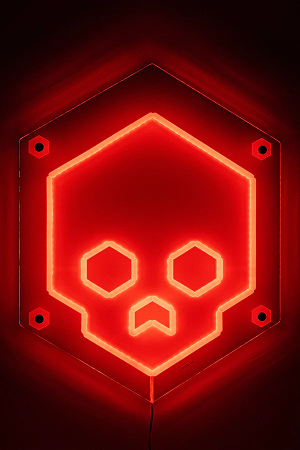 Starfield Crimson Fleet LED Wall Art - Image 2