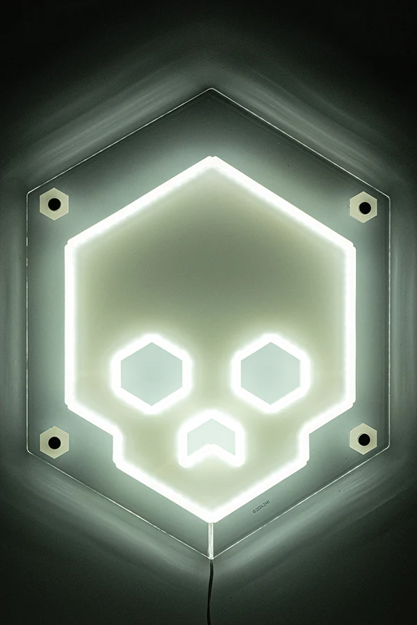 Starfield Crimson Fleet LED Wall Art - Image 3