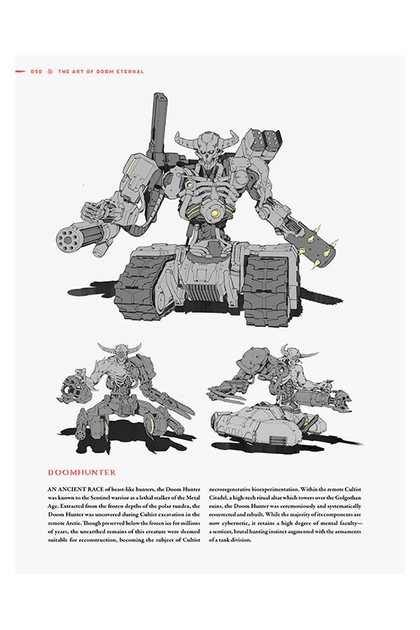 The Art of DOOM Eternal Hardcover - Image 4
