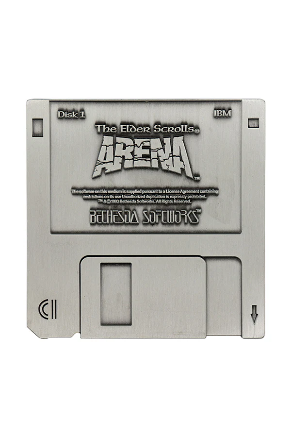 The Elder Scrolls Arena Commemorative Floppy Disk (Antique Silver Edition) - Image 4