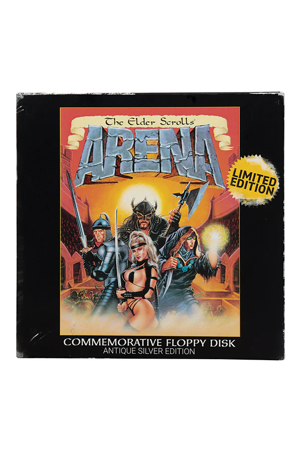 The Elder Scrolls Arena Commemorative Floppy Disk (Antique Silver Edition) - Image 6
