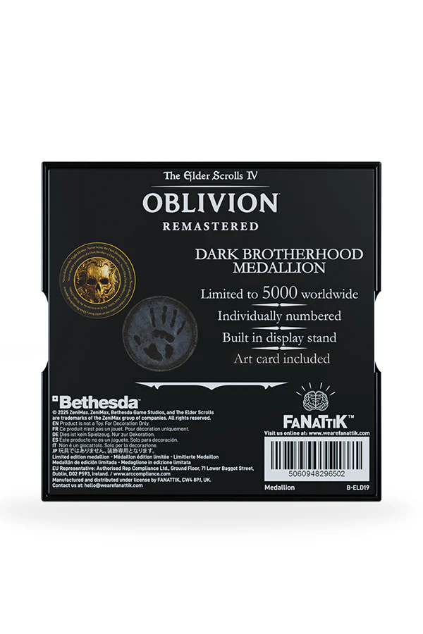 The Elder Scrolls IV: Oblivion Dark Brotherhood Medallion - Image 5