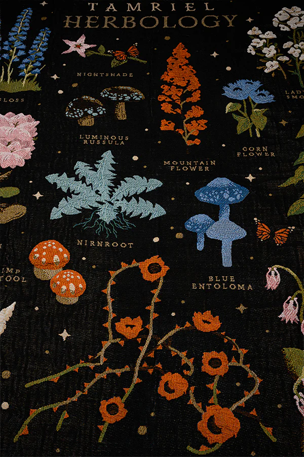 The Elder Scrolls Online Herbology Oversized Throw Blanket - Image 10