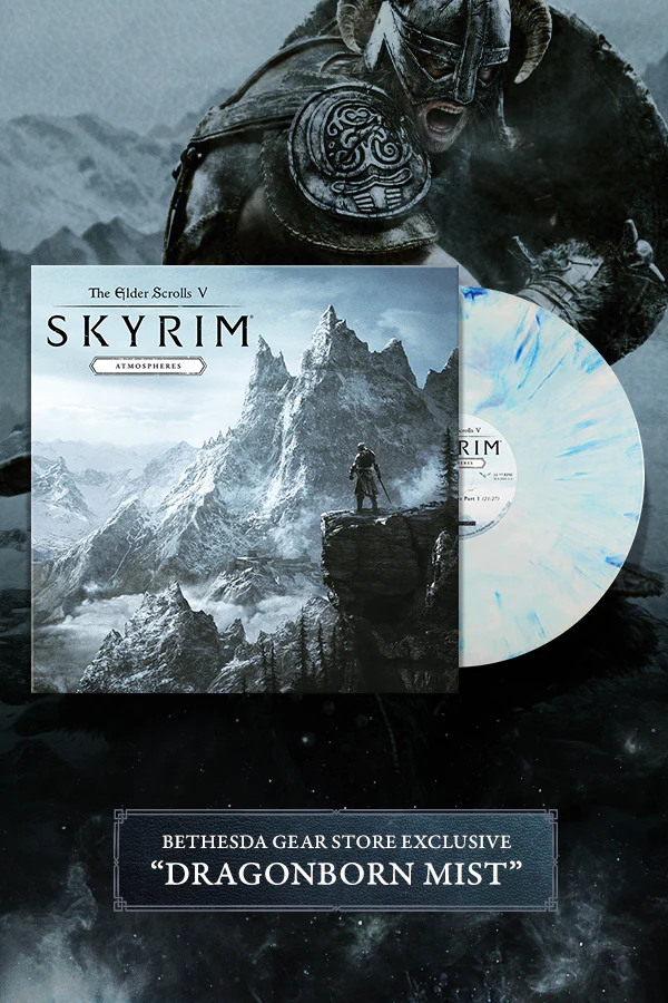 The Elder Scrolls V: Skyrim Atmospheres LP (Bethesda Gear Store Exclusive Variant) - Image 2