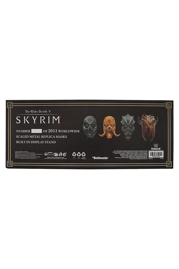 The Elder Scrolls V Skyrim Set of 4 Dragon Priest Masks - Image 13